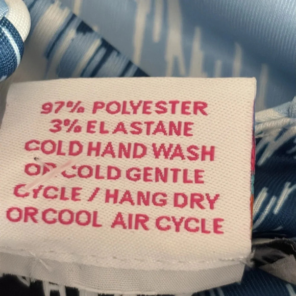 Gretchen Scott Swing Dress Kitt Ikat in Blues - NEW - Size Small - Picture 8 of 9